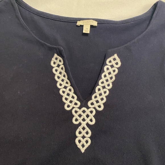 Talbots Women's Polyester Knee Length Shirt Dresses Size 2x - Picture 11 of 16